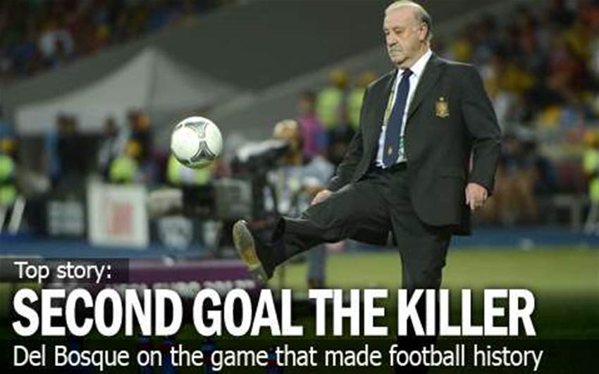 Del Bosque: Second Goal Was The Clincher Del Bosque: Second Goal Was The Clincher