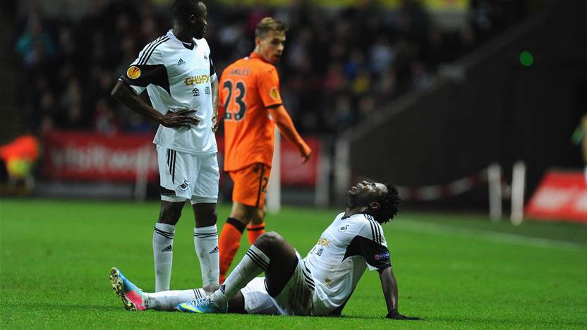 Bony blow deepens Swansea striker crisis