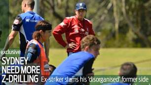 Sydney need better Z-drilling, says ex-striker
