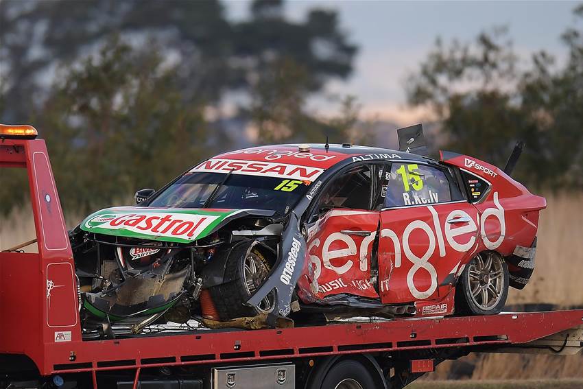 Video: Rick Kelly's Symmons Plains repair job Video: Rick Kelly's Symmons Plains repair job
