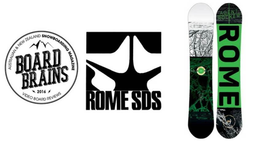 Board Brains: Rome Snowboard 'Agent Rocker' Board Brains: Rome Snowboard 'Agent Rocker'