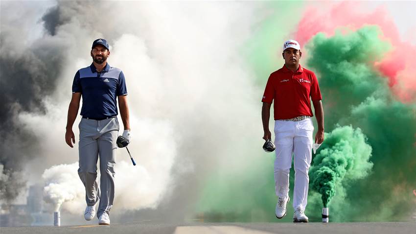 VIDEO: Sergio Garcia & Anirban Lahiri launch 600-metre drives VIDEO: Sergio Garcia & Anirban Lahiri launch 600-metre drives