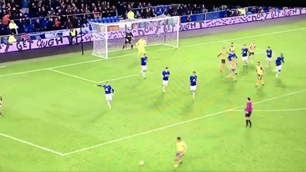 Amazing scenes at the end of Arsenal v Everton