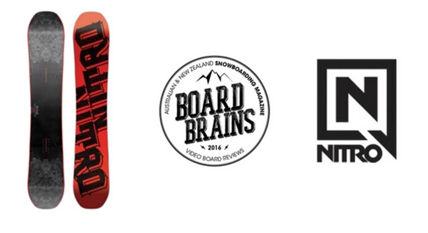 Board Brains: Nitro 'Diablo' Snowboard Board Brains: Nitro 'Diablo' Snowboard