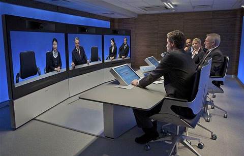 Video conferencing: Face to face, far away