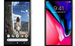Google Pixel 2 XL vs Apple iPhone 8 Plus