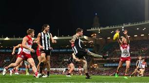 Snapshot of round 20 in the AFL