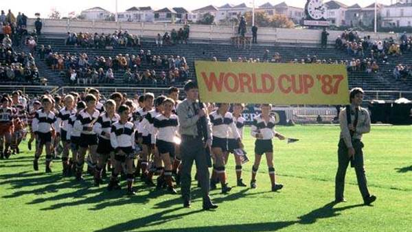 Pictorial flashback to the 1987 Rugby World Cup