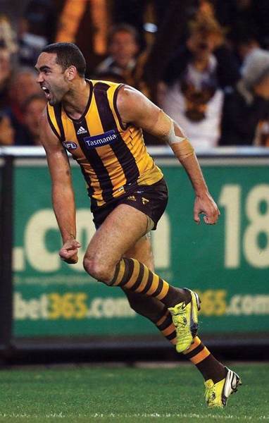 Shaun Burgoyne, Hawthorn's players' player  Shaun Burgoyne, Hawthorn's players' player
