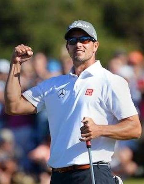 TALISKER MASTERS: Scott keeps 'Triple Crown' alive TALISKER MASTERS: Scott keeps 'Triple Crown' alive