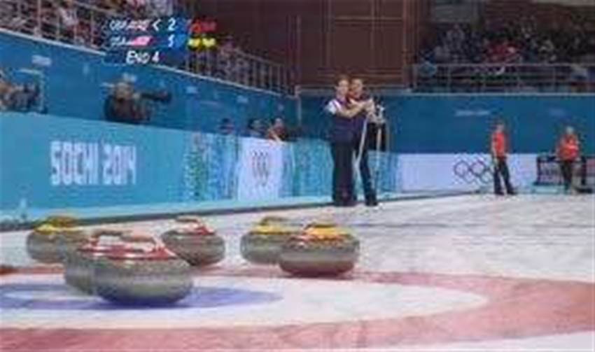 Attenborough on curling Attenborough on curling