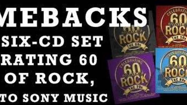 Comebacks - Win A Six-CD set celebrating 60 years of rock!