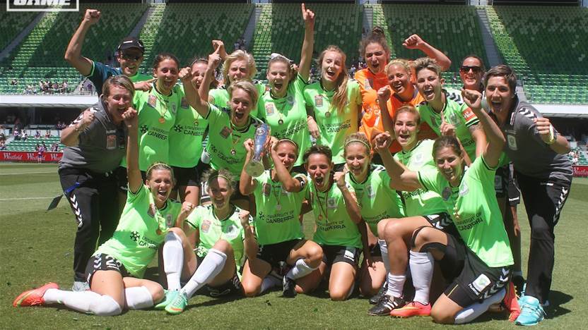 Canberra United claim second W-League championship