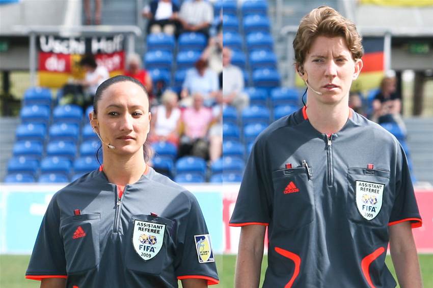Sarah Ho and Allyson Flynn to officiate at World Cup