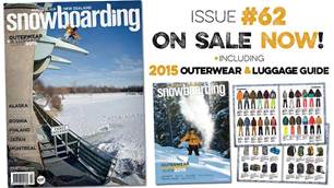 ANZ Snowboarding Mag #62 On Sale NOW!