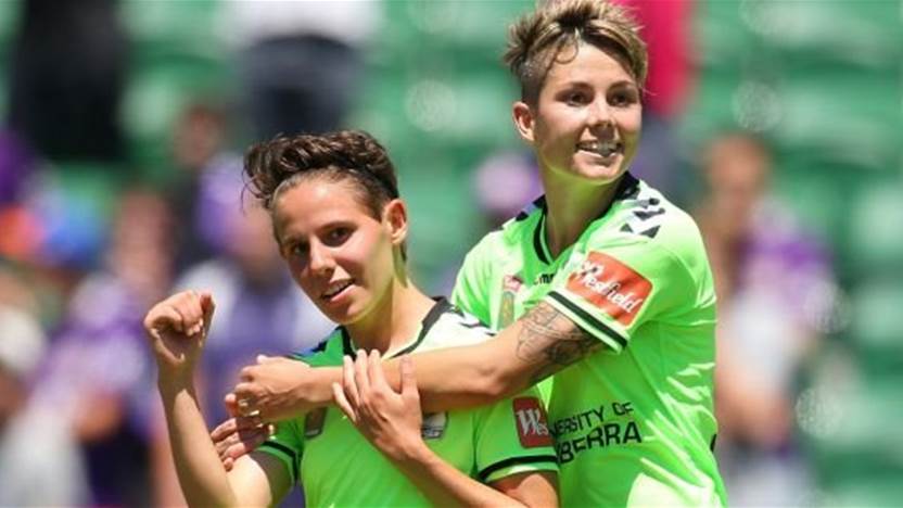 Ashleigh Sykes and Michelle Heyman to spearhead Canberra United