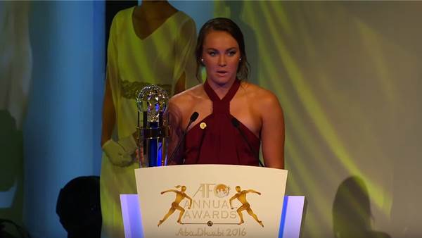 Caitlin Foord crowned 2016 AFC Women&#8217;s Player of the Year