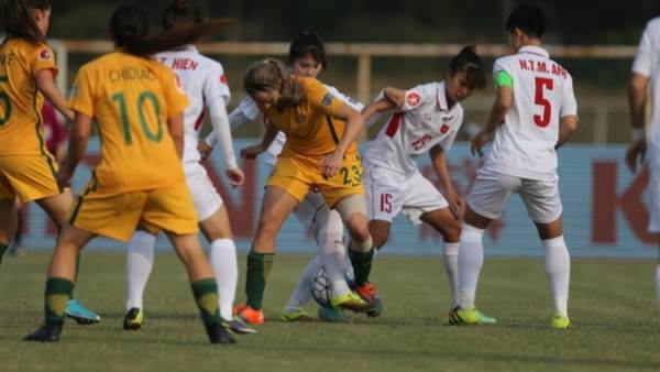 Australia defeats Vietnam 5-2 and wins through to semi finals