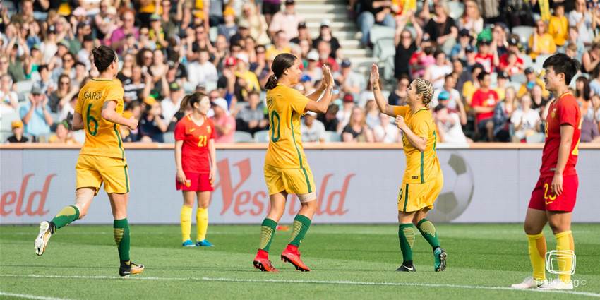 Matildas Deliver 5-1 Blow to China