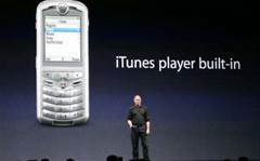Apple unveils iPod-mobile phone, even smaller iPod