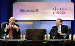 Cisco, Microsoft says competing products to mesh