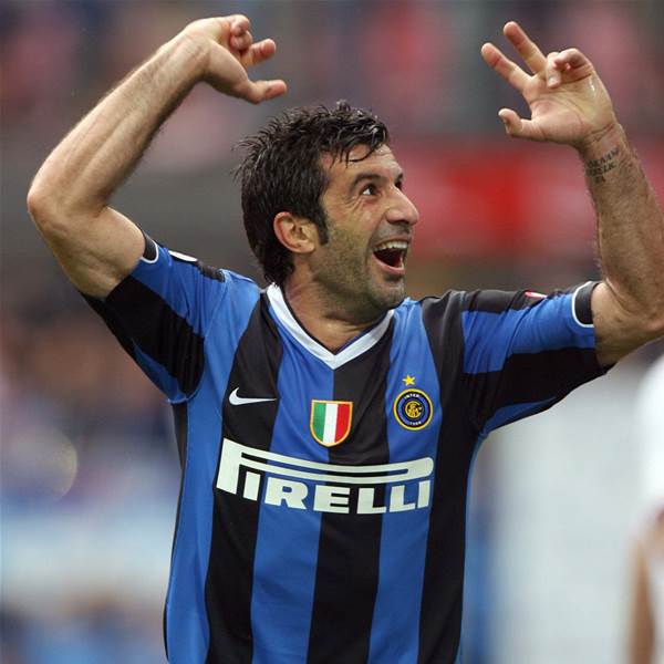 Figo Knocks Back Tottenham Figo Knocks Back Tottenham