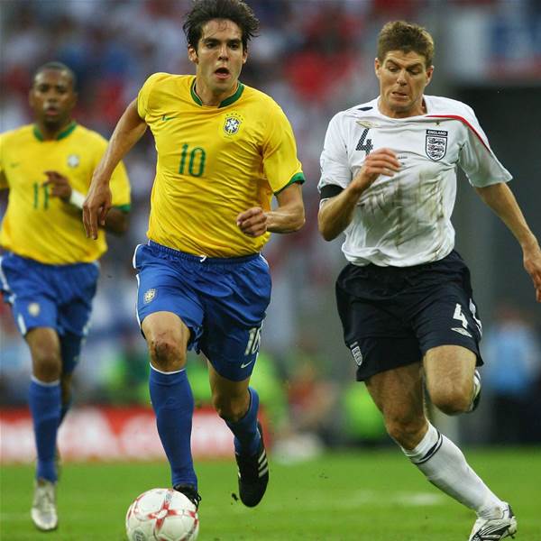 Kaka Slams England Kaka Slams England