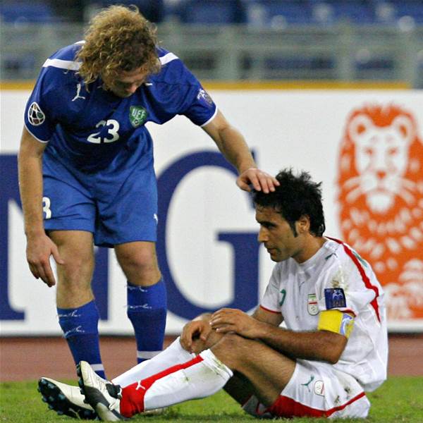 Iran Struggle Past Uzbekistan Iran Struggle Past Uzbekistan