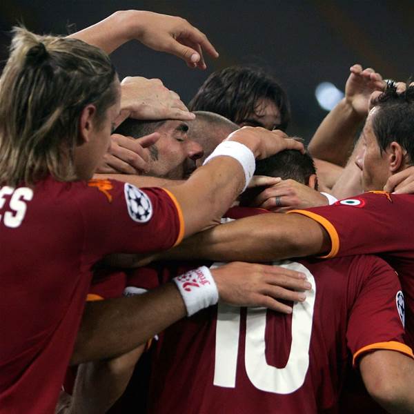Euro: Roma 2 Dynamo Kiev 0 Euro: Roma 2 Dynamo Kiev 0