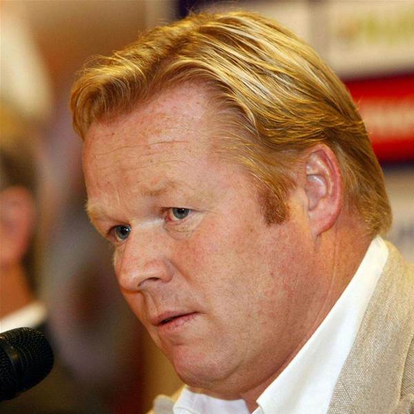 Koeman 'Leaves for Valencia' Koeman 'Leaves for Valencia'