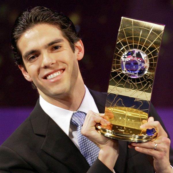 Kaka Crowned World's Finest Kaka Crowned World's Finest
