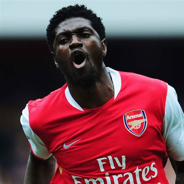 Milan Chasing Arsenal's Adebayor Milan Chasing Arsenal's Adebayor