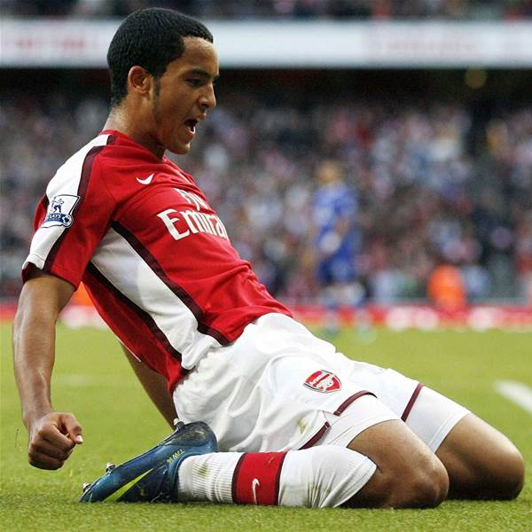 Walcott Revels In Gunners Display Walcott Revels In Gunners Display