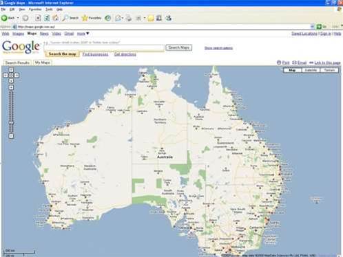 Aussie streets get the Google view