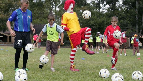 McDonalds give rising football players a kick-start