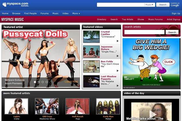 MySpace changes privacy settings