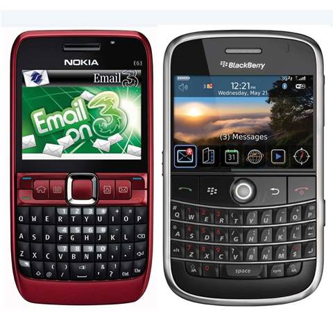 Head to head: Nokia takes on Blackberry