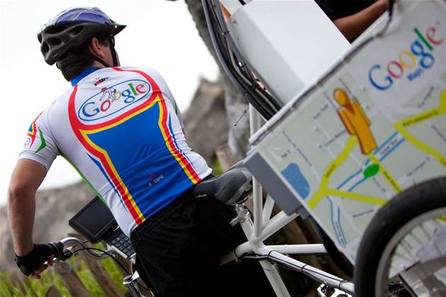 Google Street View bikes hit Australia