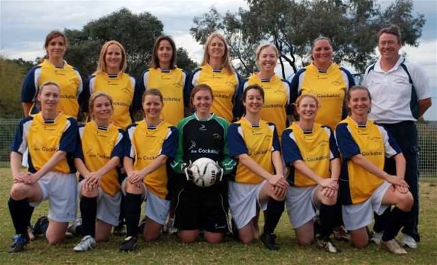 The Southern United Blue Cockatoos in the World Masters Games  The Southern United Blue Cockatoos in the World Masters Games