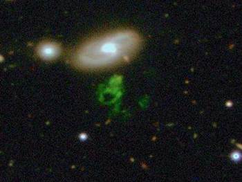 Online astronomer discovers 'cosmic ghost'