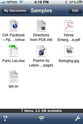 Reviewed: Three file management apps for the iPhone