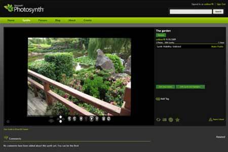 Microsoft integrates Photosynth into Virtual Earth