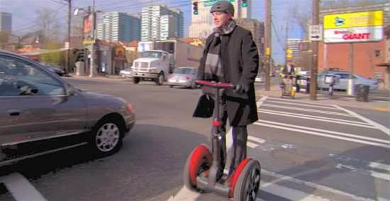 Sony plans Segway-style skateboard