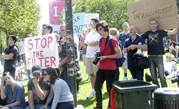 Not all welcome at Perth anti-filter rally