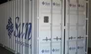 Wayback Machine stowed in shipping container