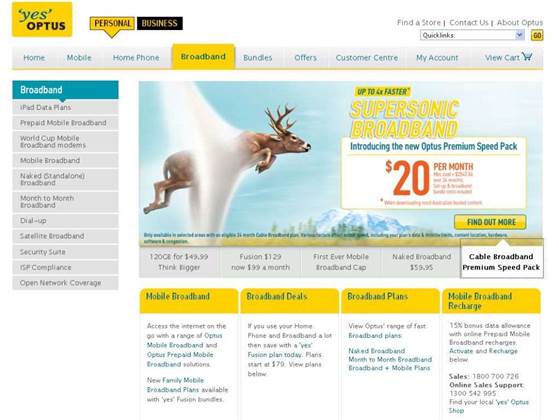 Optus hit by ACCC case on "supersonic" broadband