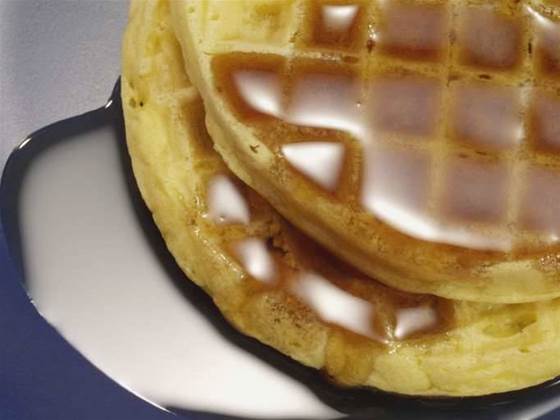 Designer turns typewriter into waffle iron