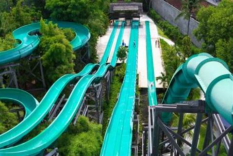 Microsoft fakes waterslide stunt to promote Project