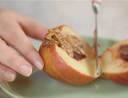 Cranberry and Walnut Baked Apples