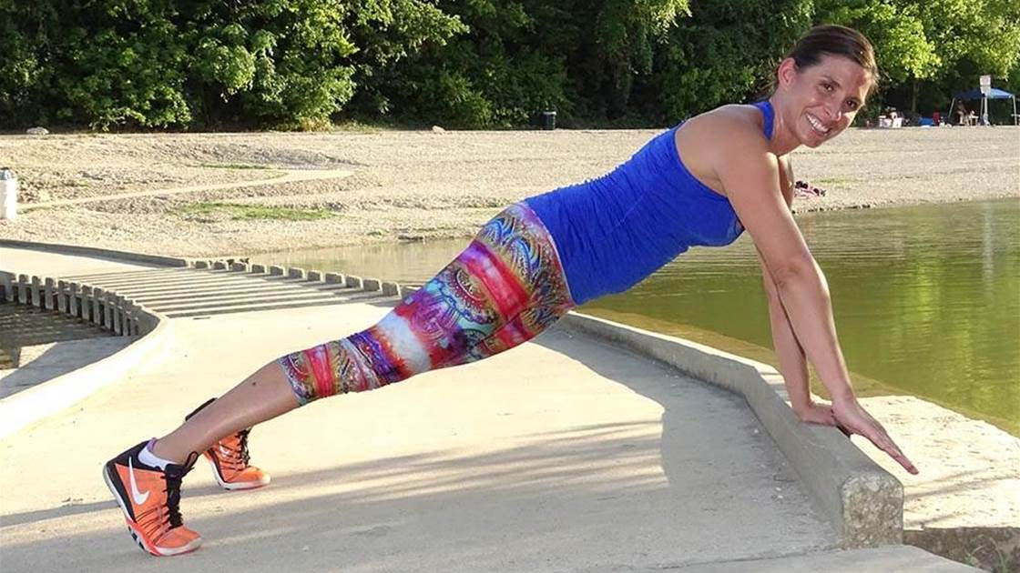 The 10-Minute, Total-Body Cardio Workout You Can Do Outside